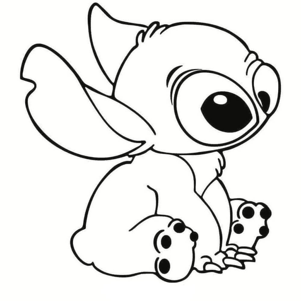 Stitch Coloring Pages (Printable)
