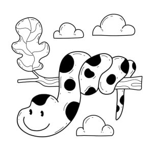 Snake Coloring Pages (Free Printable)