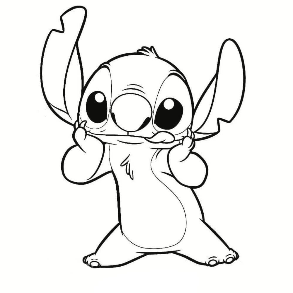 Lilo & Stitch coloring page (008) @