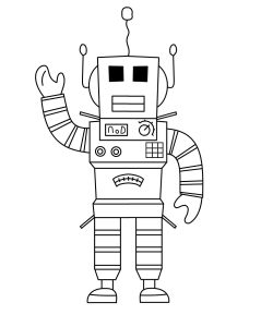 Roblox For Halloween Coloring Page (Beautiful Drawing)