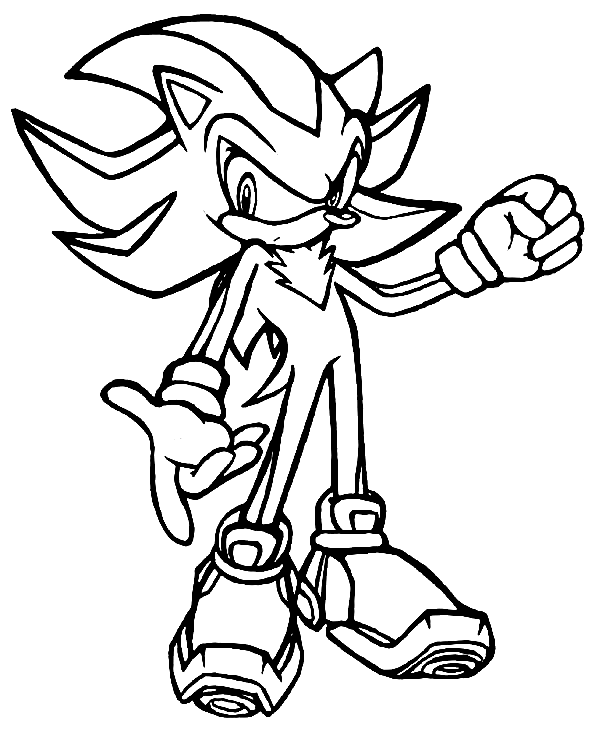 Sonic The Hedgehog Coloring Beautiful Sonic Coloring Pages