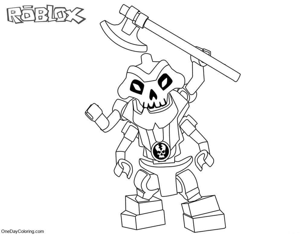 Noob Roblox Coloring Pages Fun and Free Printable Sheets