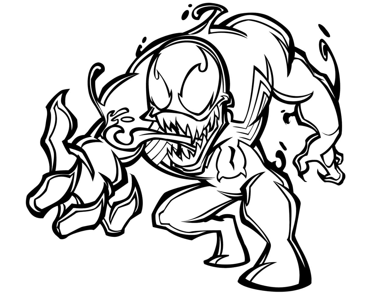 Venom Pen Drawing :: Behance