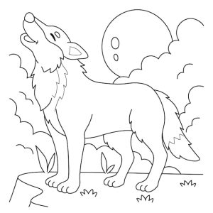 Dog Head With Big Ears Coloring Page